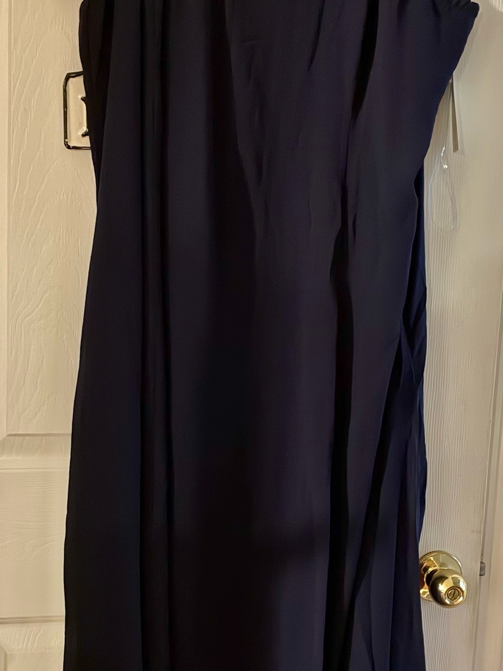 Elegant Navy Blue Women's Dress 4X